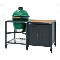 Big Green Egg Керамический гриль размер XL с модульной подставкой и шкафом