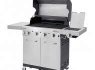 Char-Broil Professional PRO 4S 4-х горелочный, газовый гриль нержавеющая сталь