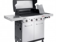 Char-Broil Professional PRO 4S 4-х горелочный, газовый гриль нержавеющая сталь