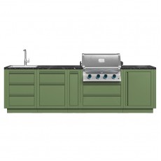 Napoleon Oasis™-500/BIG-32 Летняя модульная кухня (зеленая)