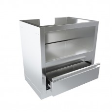 Модульные кухни Тумба-основание для овальных керамических грилей 820 с выдвижным ящиком