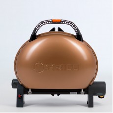 Pro Iroda O-GRILL 500M bicolor гриль газовый переносной, черный-золотой + адаптер А