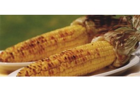 Кукурузные початки в глазури из имбиря и лайма