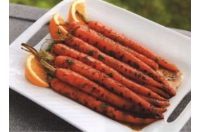 Морковь в апельсиновой глазури