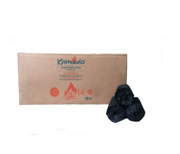 Kamado угольные брикеты 10 кг Kamado угольные брикеты 10 кг