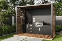 Модульная кухня Astov BBQ Deluxe #1 (2840 мм)