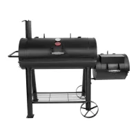 Char-Griller Competition Pro™ Offset Smoker Charcoal Grill Угольный гриль-коптильня