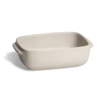 Emile Henry Мини форма прямоугольная для запекания, 0,6 л, Solo (цвет опал, базальт)