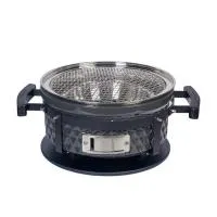 Diamond Egg Керамический гриль, настольный, серый