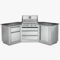 Угловая уличная гриль-кухня KuhniGrill Ontario BIG-32