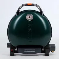 Pro Iroda O-GRILL 700T bicolor гриль газовый переносной, черный-зеленый + адаптер А