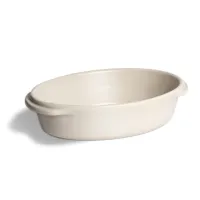 Emile Henry Мини форма овальная для запекания, 0,5 л, Solo (цвет опал, базальт)
