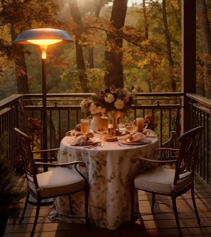 Теплые вечера с обогревателями Hugett (Бельгия)