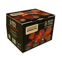 BRIQCOAL Древесноугольные брикеты BriqBOX 4 кг