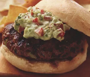 Бургеры "Калифорния" с майонезом на основе авокадо