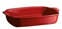 Emile Henry Средняя прямоугольная форма для запекания, цвет: гранат