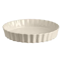 Emile Henry Форма Киш II, ø32 см, цвет: крем