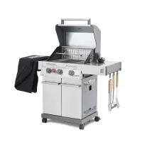 PRIMELINER S class 3B комплектация DELUXE, газовый гриль нержавеющая сталь