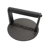 Steven Raichlen Чугунный гриль-пресс круглый бургер (Barbecue Masters)