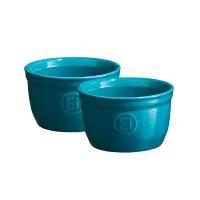 Emile Henry Рамекин №9 набор 2 шт, цвет: лазурь
