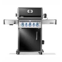 Napoleon Rogue PRO-S 425 газовый гриль, черный (с ИК горелкой 3/3, задней горелкой и вертелом в комплекте) NEW 2025