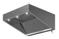 Зонт вытяжной S2 с подсветкой 800х800 ONTARIO