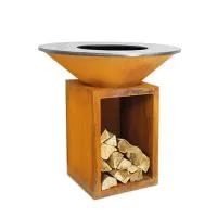 OFYR Classic 85-100 Дровяной гриль D85 с поленницей