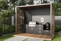 Модульная кухня Astov BBQ Deluxe #8 2960 мм)