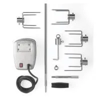 Napoleon Вертел с 4-мя зажимами и электромотором для грилей 600/605/730