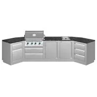 Всесезонная модульная гриль-кухня KuhniGrill Ontario BIG-32