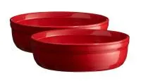 Emile Henry Рамекин №12 набор из 2 шт., цвет: гранат