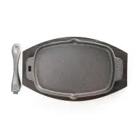 Napoleon Чугунная сковорода со съемной ручкой (прямоугольная)