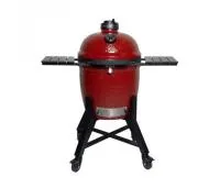 Diamond Egg LEGEND Керамический гриль со столиками и ножками, 46,8 см красный (RED MAGIC)