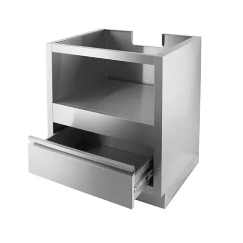 Тумба-основание для овальных керамических грилей 820 с выдвижным ящиком