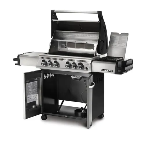 Napoleon Legend-485 газовый гриль, стальной (с ИК горелкой 3/3)