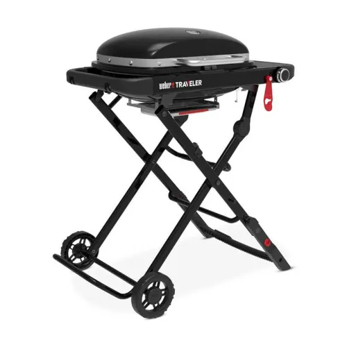 Weber Traveler Compact гриль газовый портативный NEW 2026, черный