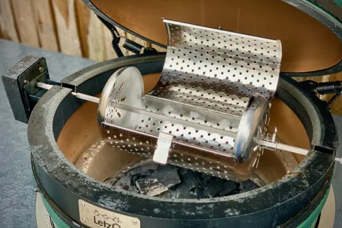 LetzQ BBQ Корзина стальная для вертела LetzQ (LetzQ Spit Basket)