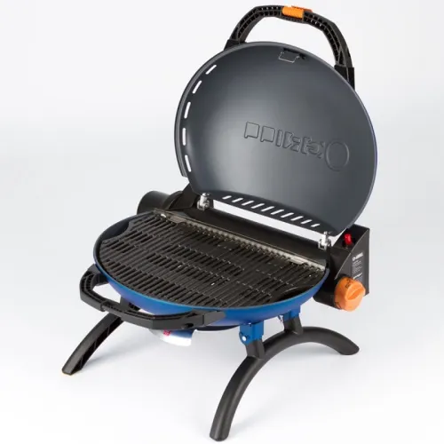Pro Iroda O-GRILL 500 гриль газовый переносной, синий + адаптер А