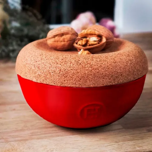 Emile Henry Емкость для хранения соли, цвет гранат
