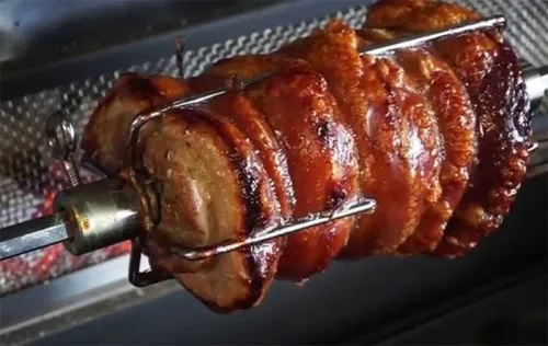 Napoleon Вертел с 2-мя зажимами и электромотором для грилей BIG 32