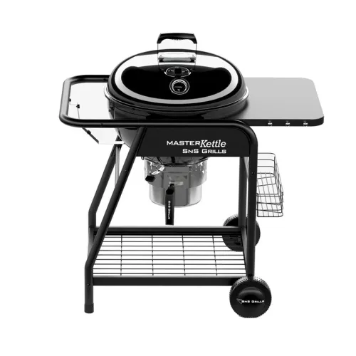 Slow ‘N Sear Master Kettle Угольный гриль 57 см, чёрный NEW 2025
