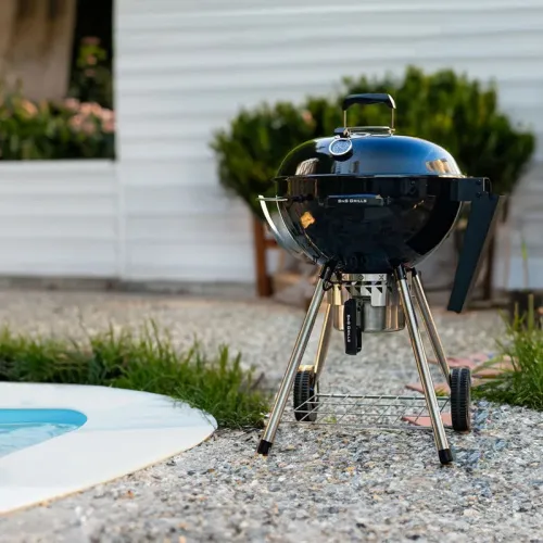 Slow ‘N Sear Kettle Угольный гриль 57 см, чёрный