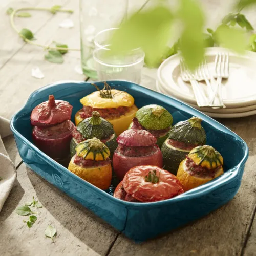 Emile Henry Форма для запекания прямоугольная 29x19см, цвет: лазурь