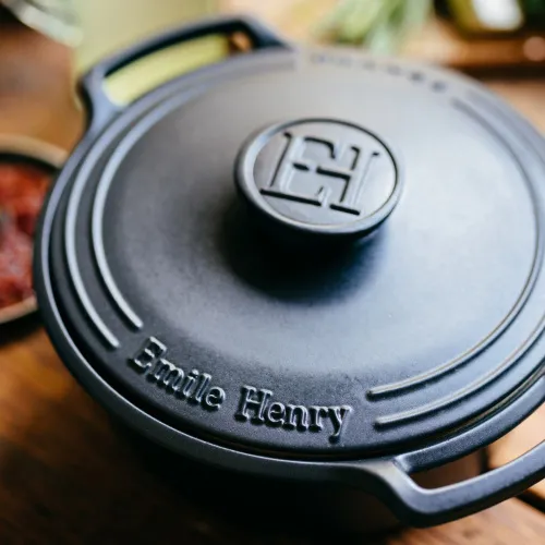 Emile Henry Кастрюля Sublime 4 л, цвет графит