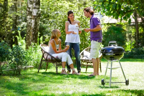 Weber Compact Kettle 47 гриль угольный