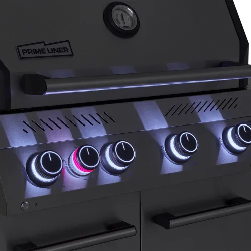 PRIMELINER S class 4B комплектация DELUXE, газовый гриль нержавеющая сталь