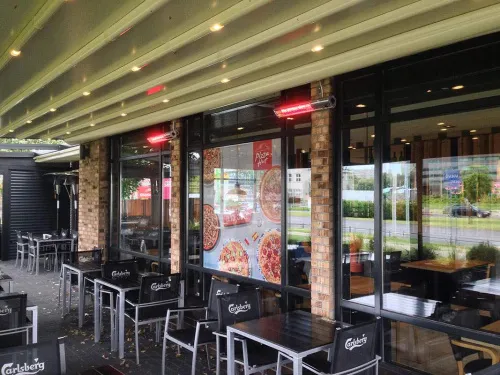 Heliosa Hi Design 55FMOB Инфракрасный обогреватель 2000 Вт, черный