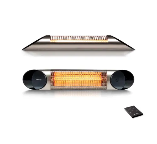Veito Blade Mini НАСТЕННЫЙ КАРБОНОВЫЙ ОБОГРЕВАТЕЛЬ 1200 Вт, серебро