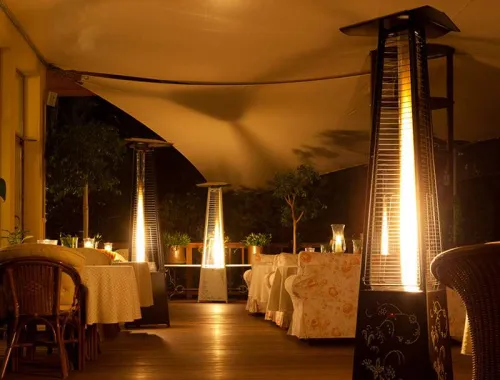 Italkero Falo Silver Газовый уличный обогреватель, автоматическое управление