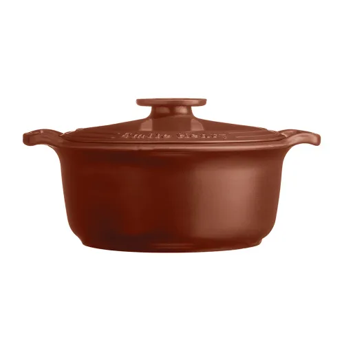 Emile Henry Кастрюля Sublime 4 л, цвет терракот